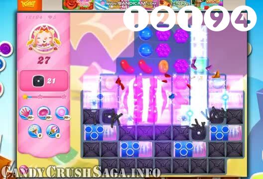 Candy Crush Saga : Level 12194 – Videos, Cheats, Tips and Tricks
