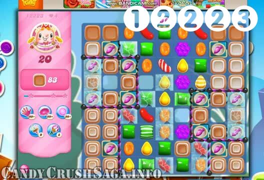 Candy Crush Saga : Level 12223 – Videos, Cheats, Tips and Tricks