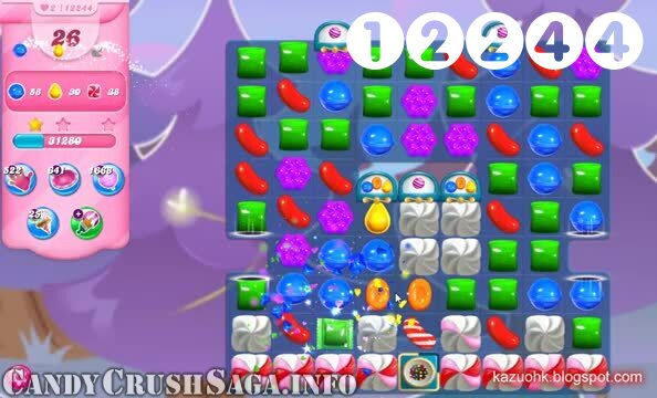Candy Crush Saga : Level 12244 – Videos, Cheats, Tips and Tricks