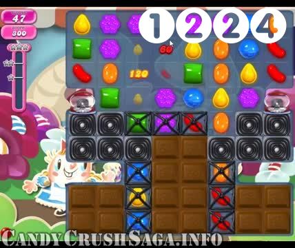 Candy Crush Saga : Level 1224 – Videos, Cheats, Tips and Tricks