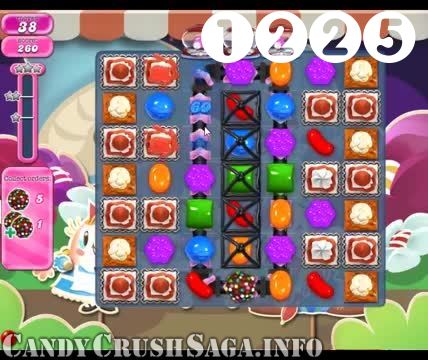 Candy Crush Saga : Level 1225 – Videos, Cheats, Tips and Tricks