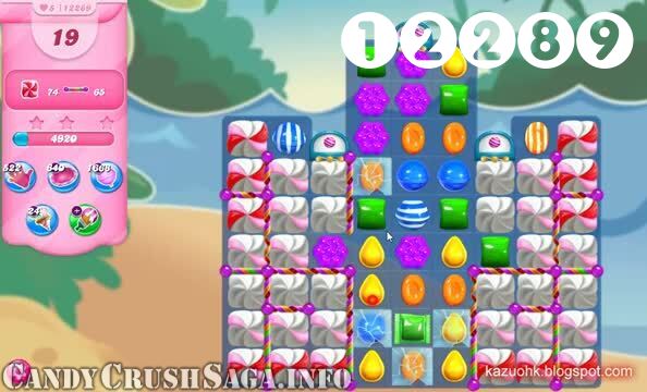 Candy Crush Saga : Level 12289 – Videos, Cheats, Tips and Tricks
