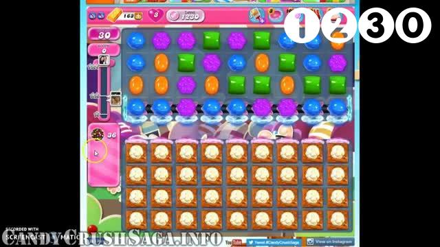 Candy Crush Saga : Level 1230 – Videos, Cheats, Tips and Tricks