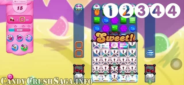 Candy Crush Saga : Level 12344 – Videos, Cheats, Tips and Tricks