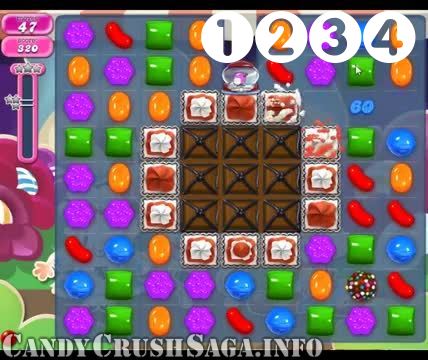 Candy Crush Saga : Level 1234 – Videos, Cheats, Tips and Tricks