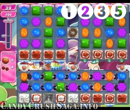 Candy Crush Saga : Level 1235 – Videos, Cheats, Tips and Tricks