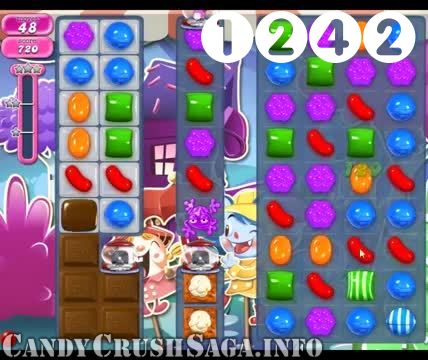 Candy Crush Saga : Level 1242 – Videos, Cheats, Tips and Tricks
