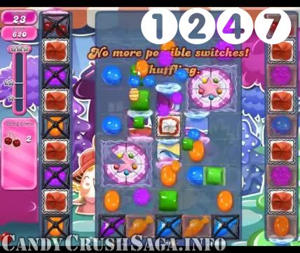 Candy Crush Saga : Level 1247 – Videos, Cheats, Tips and Tricks