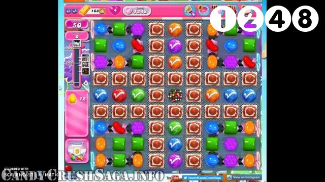 Candy Crush Saga : Level 1248 – Videos, Cheats, Tips and Tricks