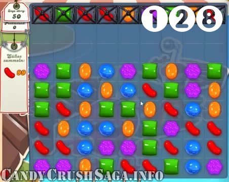 Candy Crush Saga : Level 128 – Videos, Cheats, Tips and Tricks