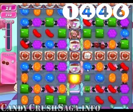Candy Crush Saga : Level 1446 – Videos, Cheats, Tips and Tricks