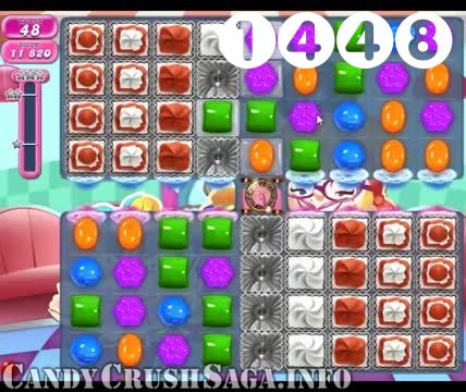 Candy Crush Saga : Level 1448 – Videos, Cheats, Tips and Tricks