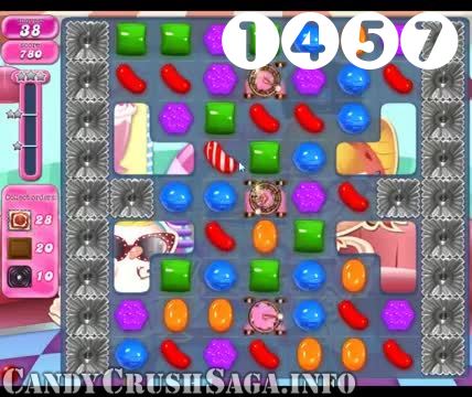 Candy Crush Saga : Level 1457 – Videos, Cheats, Tips and Tricks