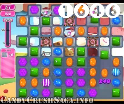 Candy Crush Saga : Level 1646 – Videos, Cheats, Tips and Tricks