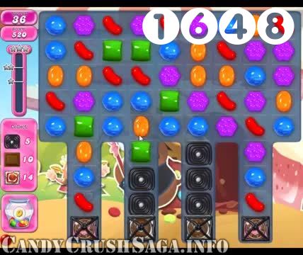 Candy Crush Saga : Level 1648 – Videos, Cheats, Tips and Tricks