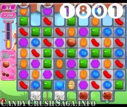 Candy Crush Saga : Level 1801 – Videos, Cheats, Tips and Tricks