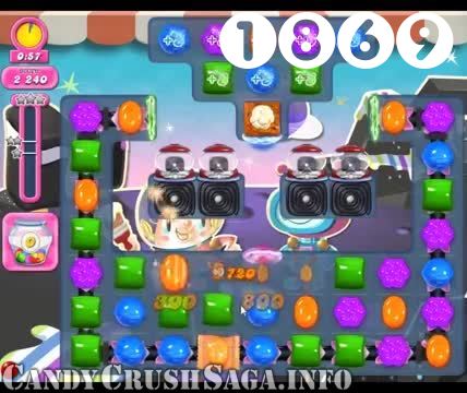 Candy Crush Saga : Level 1869 – Videos, Cheats, Tips and Tricks