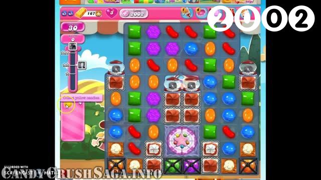 Candy Crush Saga : Level 2002 – Videos, Cheats, Tips and Tricks