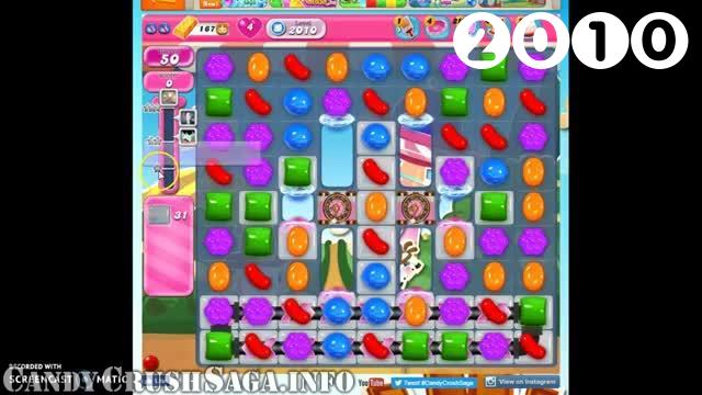 Candy Crush Saga : Level 2010 – Videos, Cheats, Tips and Tricks