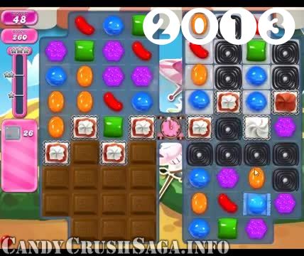 Candy Crush Saga : Level 2013 – Videos, Cheats, Tips and Tricks
