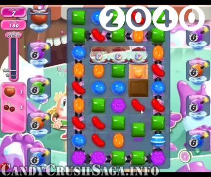 Candy Crush Saga : Level 2040 – Videos, Cheats, Tips and Tricks