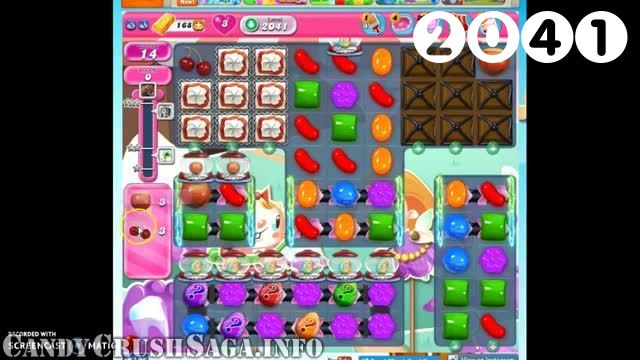 Candy Crush Saga : Level 2041 – Videos, Cheats, Tips and Tricks
