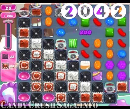 Candy Crush Saga : Level 2042 – Videos, Cheats, Tips and Tricks