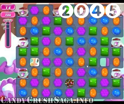 Candy Crush Saga : Level 2045 – Videos, Cheats, Tips and Tricks