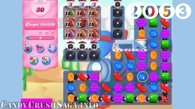 Candy Crush Saga : Level 2053 – Videos, Cheats, Tips and Tricks
