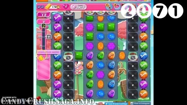 Candy Crush Saga : Level 2071 – Videos, Cheats, Tips and Tricks