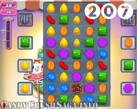 Candy Crush Saga : Level 207 – Videos, Cheats, Tips and Tricks