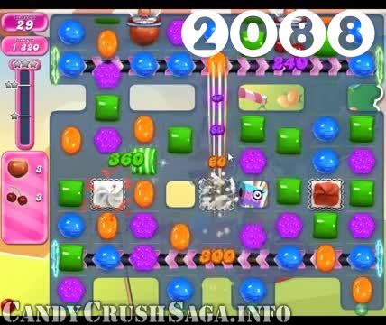 Candy Crush Saga : Level 2088 – Videos, Cheats, Tips and Tricks