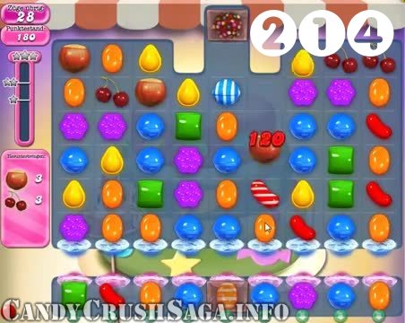 Candy Crush Saga : Level 214 – Videos, Cheats, Tips and Tricks