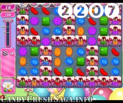 Candy Crush Saga : Level 2207 – Videos, Cheats, Tips and Tricks
