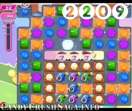 Candy Crush Saga : Level 2209 – Videos, Cheats, Tips and Tricks