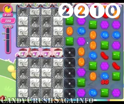 Candy Crush Saga : Level 2210 – Videos, Cheats, Tips and Tricks