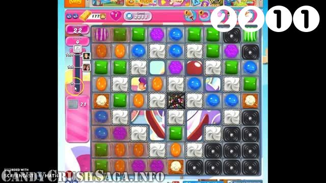 Candy Crush Saga : Level 2211 – Videos, Cheats, Tips and Tricks