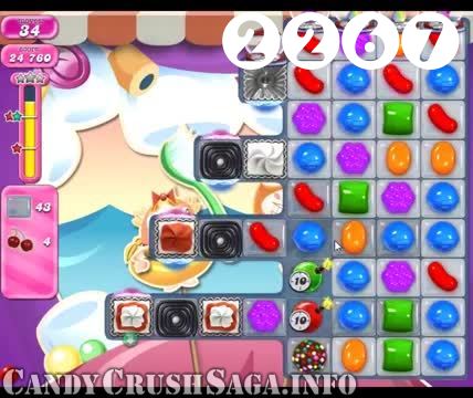 Candy Crush Saga : Level 2267 – Videos, Cheats, Tips and Tricks