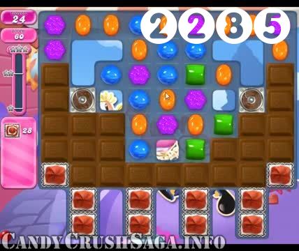 Candy Crush Saga : Level 2285 – Videos, Cheats, Tips and Tricks