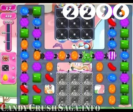 Candy Crush Saga : Level 2296 – Videos, Cheats, Tips and Tricks