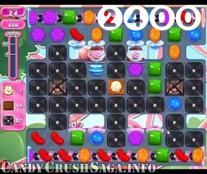 Candy Crush Saga : Level 2400 – Videos, Cheats, Tips and Tricks