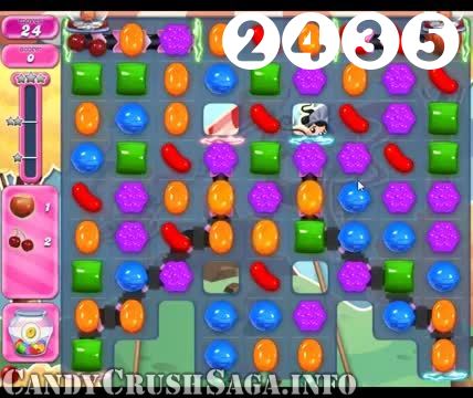 Candy Crush Saga : Level 2435 – Videos, Cheats, Tips and Tricks