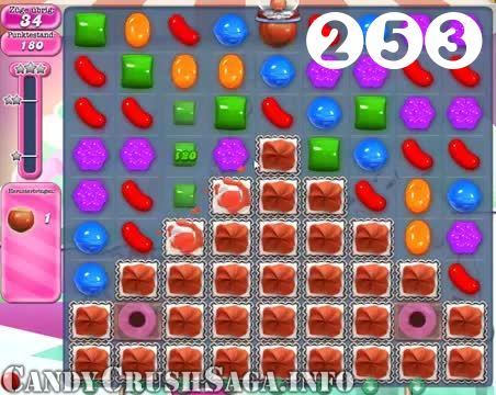 Candy Crush Saga : Level 253 – Videos, Cheats, Tips and Tricks