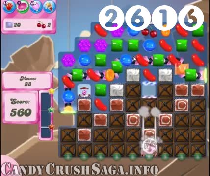Candy Crush Saga : Level 2616 – Videos, Cheats, Tips and Tricks