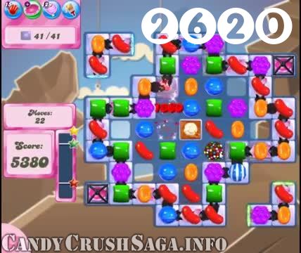 Candy Crush Saga : Level 2620 – Videos, Cheats, Tips and Tricks