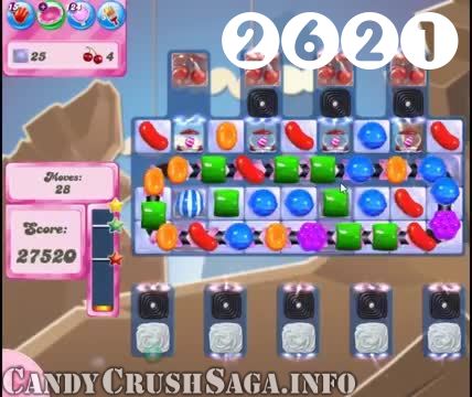 Candy Crush Saga : Level 2621 – Videos, Cheats, Tips and Tricks