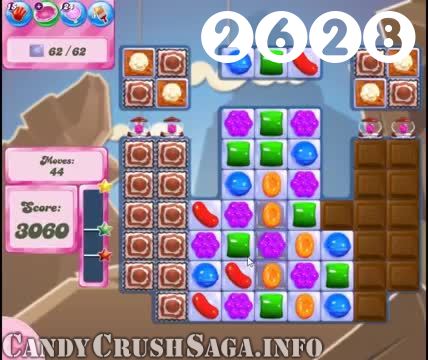 Candy Crush Saga : Level 2628 – Videos, Cheats, Tips and Tricks