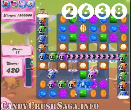 Candy Crush Saga : Level 2638 – Videos, Cheats, Tips and Tricks