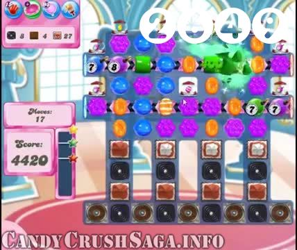 Candy Crush Saga : Level 2649 – Videos, Cheats, Tips and Tricks