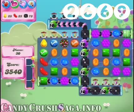Candy Crush Saga : Level 2669 – Videos, Cheats, Tips and Tricks